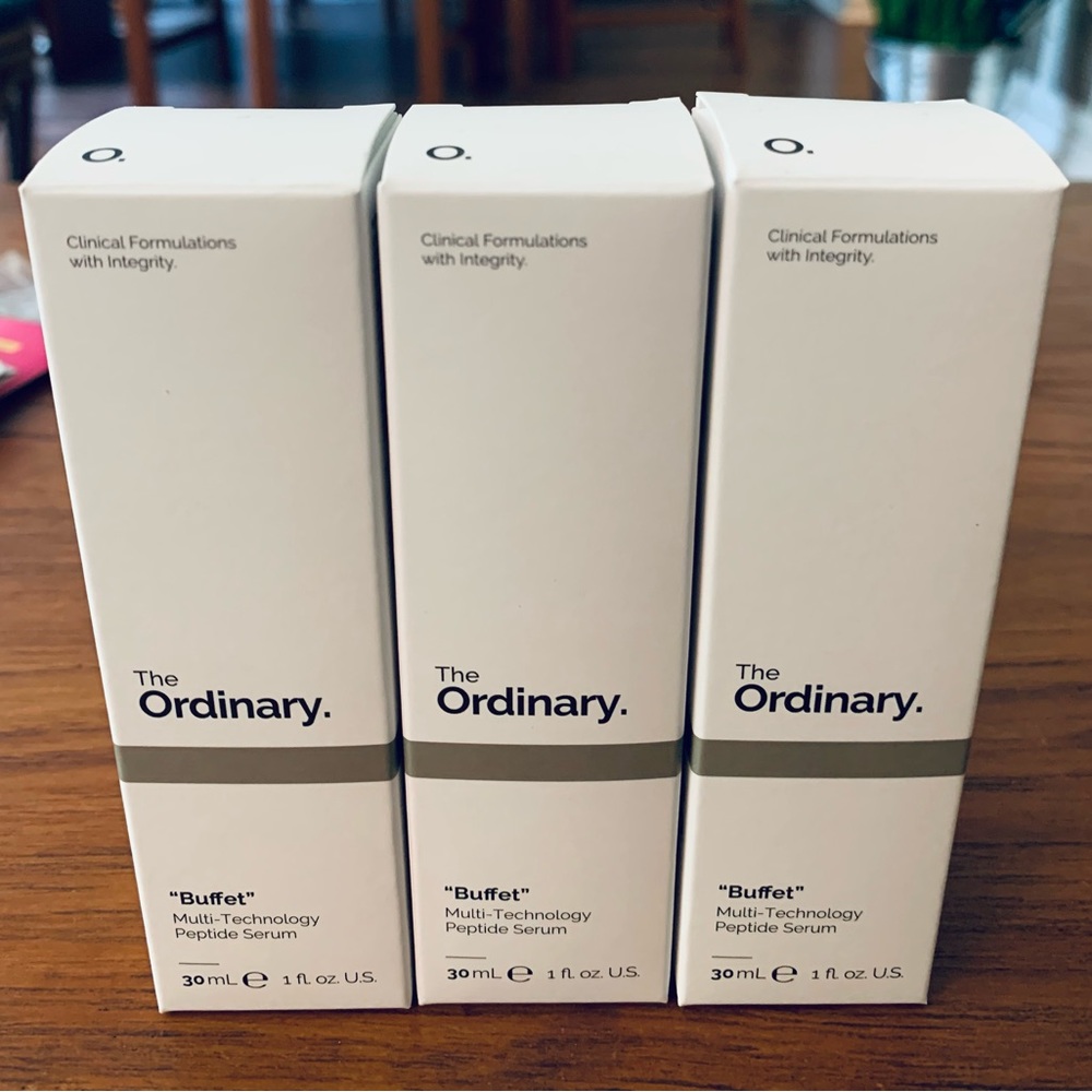 10x THE ORDINARY BUFFET SERUM - 30ML EA.- PEPTIDE SERUM - SKINCARE ANTI-AGING - Picture 4 of 10